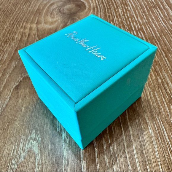 Wide 925 sterling silver & CZ eternity band ring size 7.5-7.75 - Picture 7 of 11